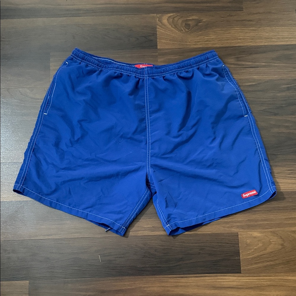 Supreme Men's Deep Blue Swim Trunks